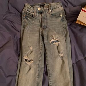 Aeropostale super high rise fury jeggings
